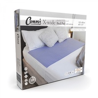 Conni X-wide Reusable Bed Pad with Tuck-ins Mauve