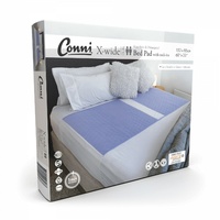 Conni X-wide Dual Reusable Bed Pad with Tuck-ins Mauve