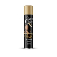 Perfect Choice Black Charcoal Extract Oil Sheen Spray Anti-Dandruff Strength & Shine 275mL(9.30oz)