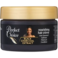 Perfect Choice Black Charcoal Extract Nourishing Hair Crème 250mL(8.45oz)