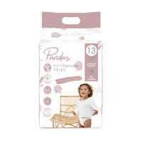 Pandas Eco-Disposable Pull Ups Size 6 (12-18kg) 4 packs of 13 (52 pull ups)