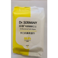 Dr Serminy Anti Bacterial Soft Wipes 5 Packs of 20's