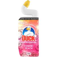 Duck Deep Action Gel Cosmic Peach Toilet Cleaner Limited Edition 750mL