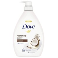 Dove Body Wash Restoring Coconut & Almond Oils 1L