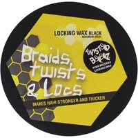 Eco Style Twisted Bees Wax – Locking Wax Black Maximum Hold 185g(6.5oz)