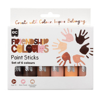 Friendship Colours Paint Sticks set of 6