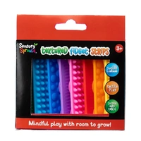 Sensory Sprouts Textured Fidget Strips Set Kids Toy Multicoloured 8pcs