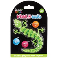 Sensory Wriggly Gecko Fidget Toy Green