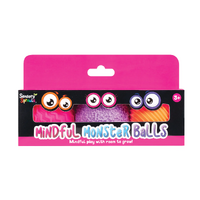 Sensory Sprouts Mindful Monster Balls Pink Purple Orange Age 3+