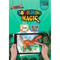 Augmented Reality 3D Colouring Books-Set of 4