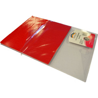 Rainbow Kinder Gloss Squares 254mm 120 Sheets