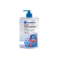 Swisscare 70% Instant Alcoholic Hand Sanitiser 1L