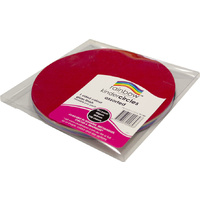 Rainbow Kinder Gloss Circles 180mm 100 Sheets