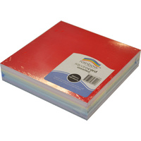 Rainbow Square Card 203mm 100 Sheets White