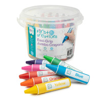 First Creations - Easi-Grip Jumbo Crayons Tub of 32