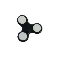 FIDGET SPINNER LED BLACK
