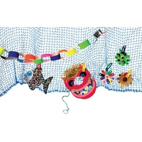 Decorative Fish Net Blue Blue Approx 6m x 1.8m