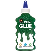 Glitter Glue Green 177mL