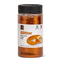 Glitter Jar Orange 200g