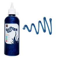 Glitter Paint Blue 500mL