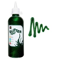 Glitter Paint Green 500mL