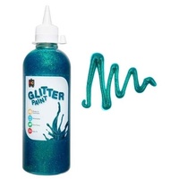 Glitter Paint Turquoise 500mL