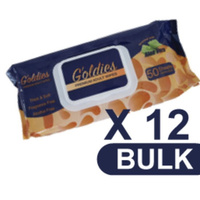 Goldies Premium Adult Wipes 12 x 50's