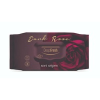 Deep Fresh Dark Rose Wet Wipes Pack of 120