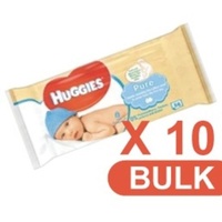 Huggies Wipes Pure Carton (10 x 56) 560's