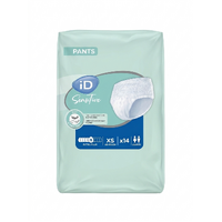 iD Sensitive Pants Extra Plus 6D Extra Small 40-60cm Pack of 14's