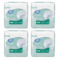 iD Sensitive Pants Extra Extra Large Super 7D Waist 165-205cm (4x12) Carton of 48