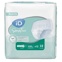 iD Sensitive Pants Extra Extra Large Super 7D Waist 165-205cm Pack of 12