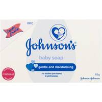 Johnson's Baby Soap Twin Pack 