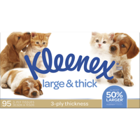 Kleenex 3 Ply Tissues Large & Thick 95's