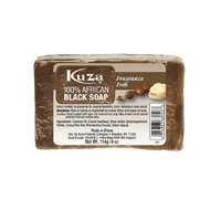 Kuza Naturals 100% African Black Soap Fragrance Free 114g(4oz)