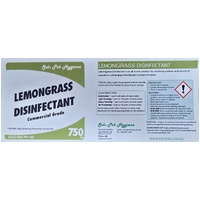 Solo Pak Lemongrass Commercial Grade Label