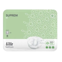 Lille Suprem Fit Maxi Medium Waist 80-130cm Unisex 3400mL Pack of 20's