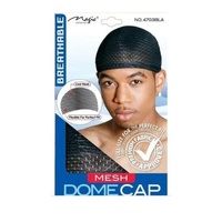 Magic Collection Mesh Dome Cap Breathable Black