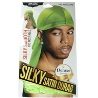 Magic Collection Silky Smooth Satin Durag Green