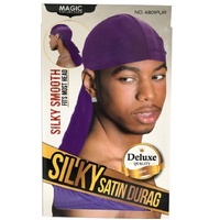 Magic Collection Silky Smooth Satin Durag Purple