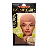 Magic Collection Mesh Dome Cap Short-Look DIY Wig Breathable Brown