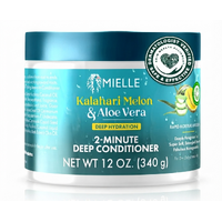 Mielle Kalahari Melon & Aloe Vera Deep Hydration 2-Minute Deep Conditioner 340g(12oz)