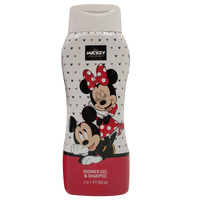 Mickey & Minnie 2 in 1 Shower Gel & Shampoo 500mL