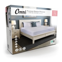 Conni Premium Waterproof Mattress Protector Super King 203x203cm