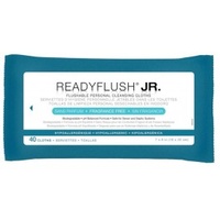 Medline ReadyFlush Biodegradable Flushable Wipes Fragrance Free 24 X 40's