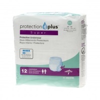 Medline Protection Plus Super Protective Underwear XX- Large (4 x 12) 48's