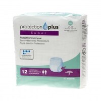 Medline Protection Plus Super Protective Underwear XX- Large 12's
