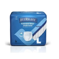 Medline Protection Plus Super Protective Underwear Large Pack of 14's