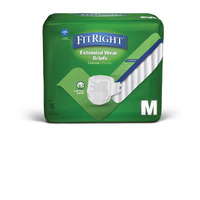 Medline FITRIGHT Extended Wear Brief Wrap Medium 69 - 109 cm Carton of 60