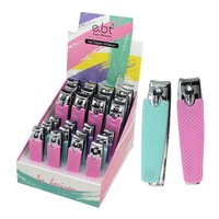 Nail Clipper With Silicon Assorted Colours Large
